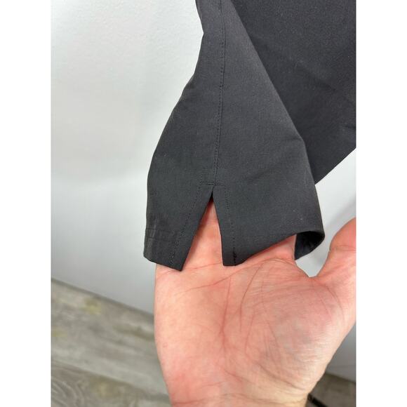 Oakley Performance Pants Nylon Flex Fit Black Size 28x28 Split Hem Womens - Picture 11 of 13